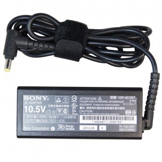 Power adapter fit Sony Vaio Duo SVD1321C5E Sony 10.5V 4.3A 45W 4.8*1.7mm