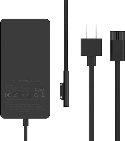 (image for) 127W Charger for Microsoft Surface Book 3, Compatible with 102W Surface Book 2, 1, Laptop Studio 2,